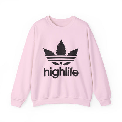 Highlife Crewneck Sweatshirt | Unisex Heavy Blend, Cozy Streetwear, Casual Outfit, Gift for Him/Her, Trendy Apparel