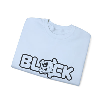 Stylish Unisex Crewneck Sweatshirt - Trendy Block Design, Cozy Winter Apparel, Perfect for Casual Outings, Gift for Friends