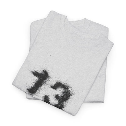 Heavy Cotton Tee with Graphic 13 - Trendy Streetwear, Casual Wear, Gift for Fans, Halloween Apparel, Unique Graphic Tee