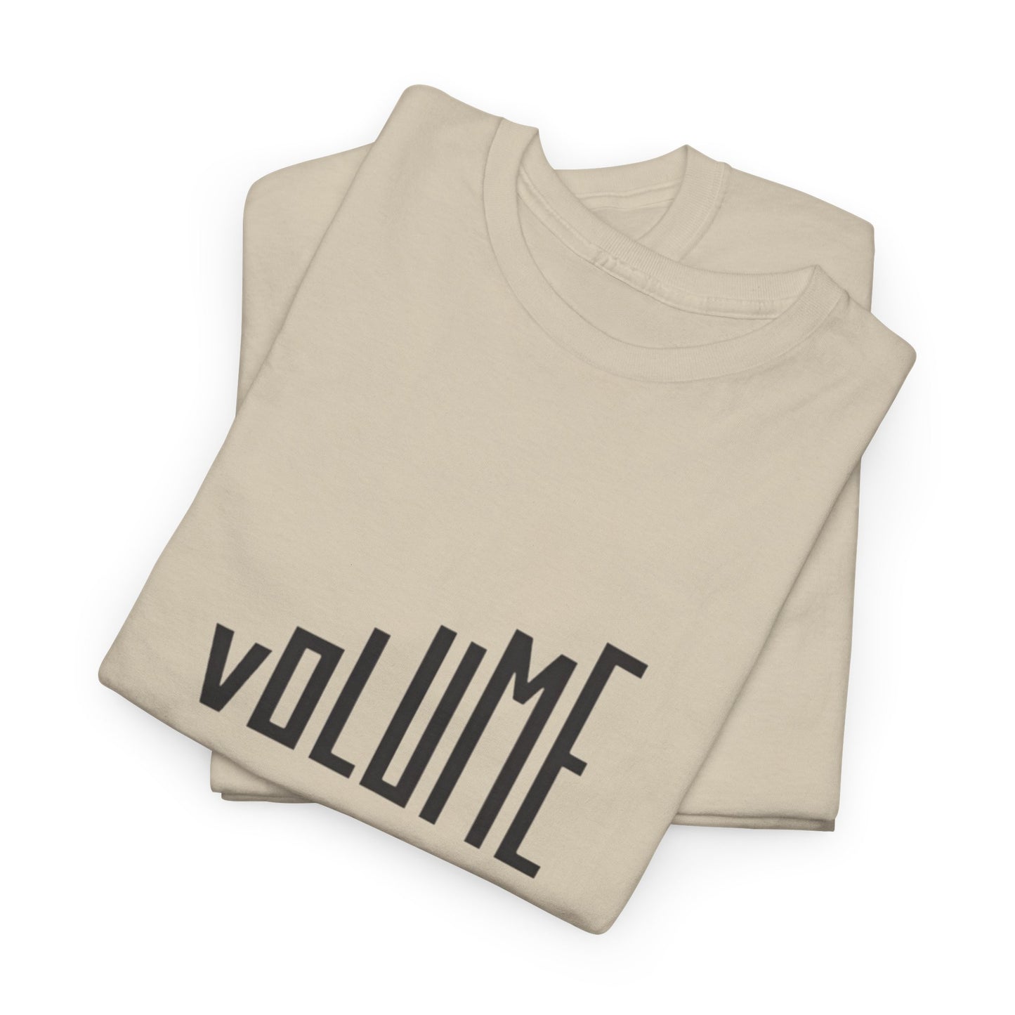 Volume Graphic Tee | Cotton T-Shirt for Music Lovers, Concerts, Gift Idea, Casual Wear, Music Festival