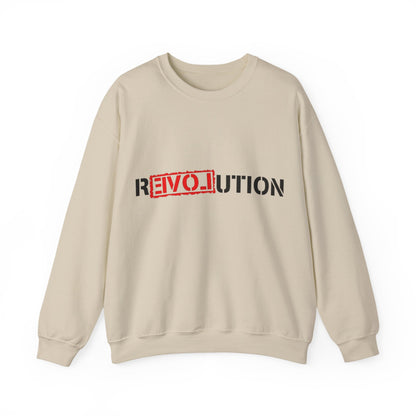Revolutionary Crewneck Sweatshirt, Casual Wear, Gift for Activists, Trendy Fashion, Comfortable Hoodie Alternative, Everyday Style
