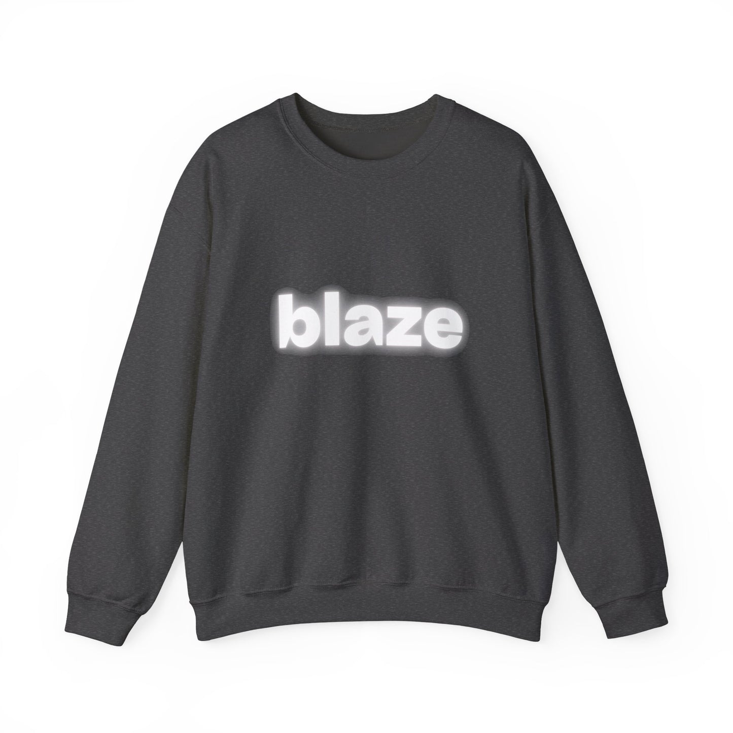 Cozy Unisex Crewneck Sweatshirt - Blaze Design, Comfortable Layering, Gift for Her/Him, Casual Wear, Fall/Winter Essential, Relaxed Fashion