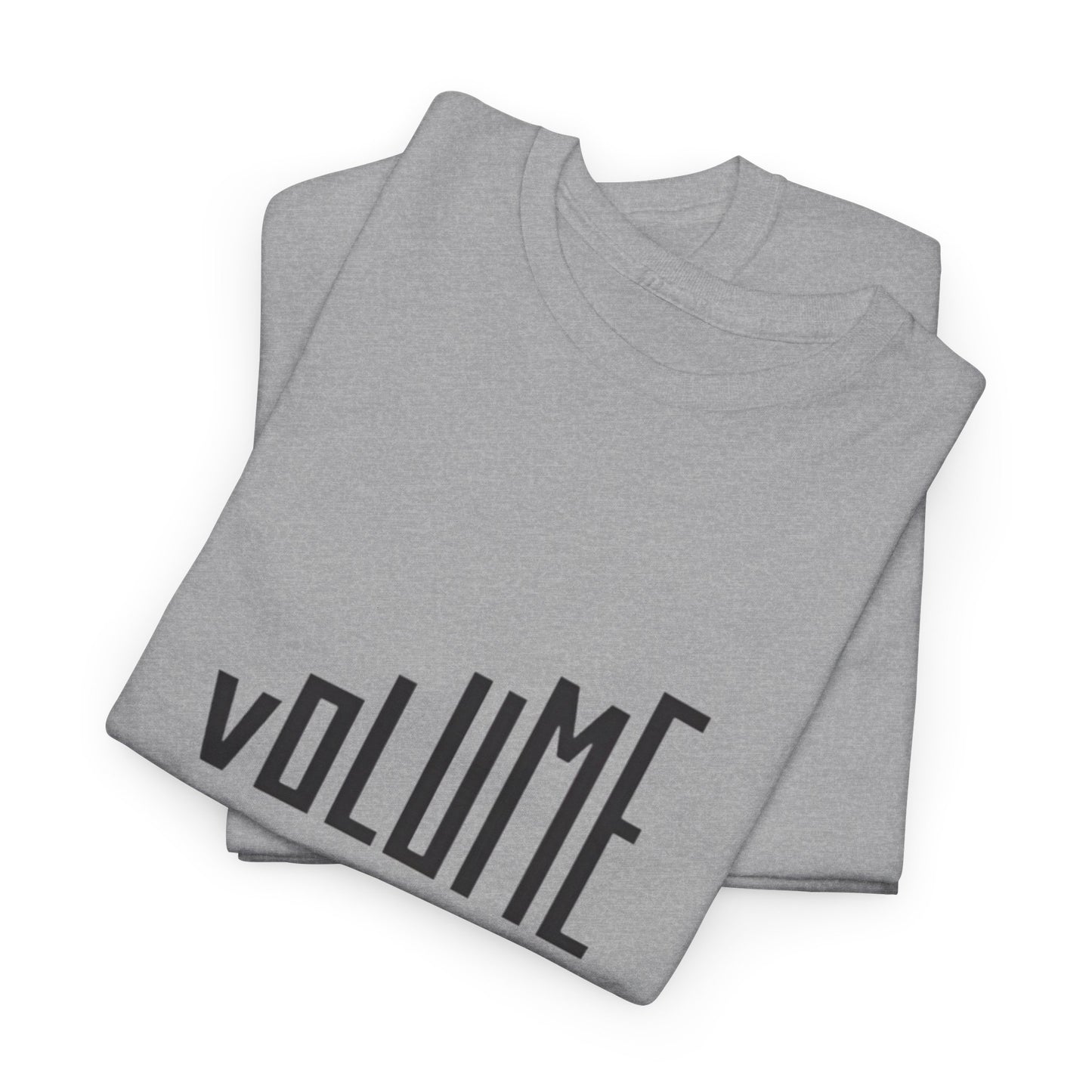 Volume Graphic Heavy Cotton Tee, Music Lover Tee, Casual Tees, Gift for Musicians, Music Festival Shirt