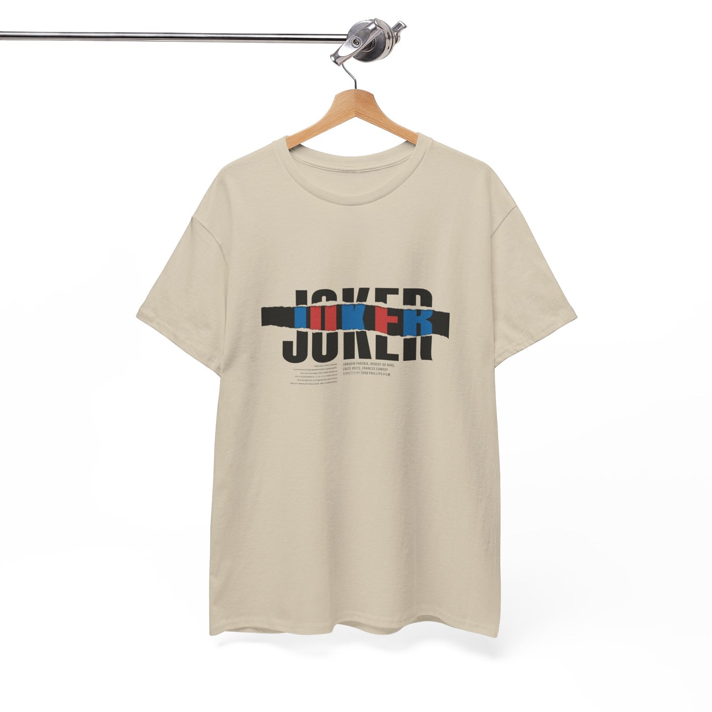Joker Graphic Tee,  Heavy Cotton Tee, Streetwear Shirt, Casual Wear Tee, Gift for Fans, Movie Merchandise