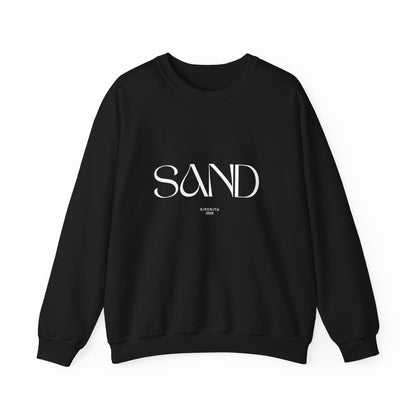 Stylish Unisex Sweatshirt with 'SAND' Design | Cozy Casual Wear, Gift for Beach Lovers, Perfect for Summer Vacations, Relaxing Days Out