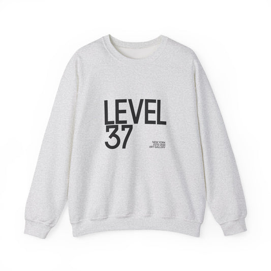 Level 37 Unisex Heavy Blend™ Crewneck Sweatshirt - Gaming Gift, Casual Wear, Birthday Present, Trendy Sweater, Unique Design
