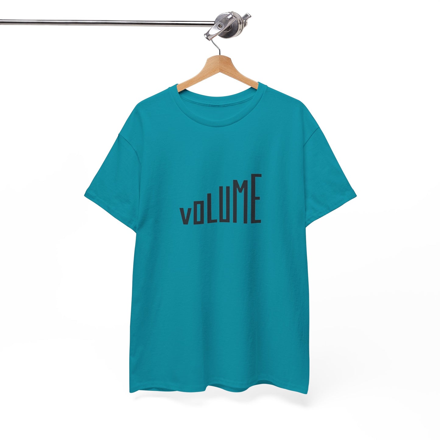 Volume Graphic Tee | Cotton T-Shirt for Music Lovers, Concerts, Gift Idea, Casual Wear, Music Festival