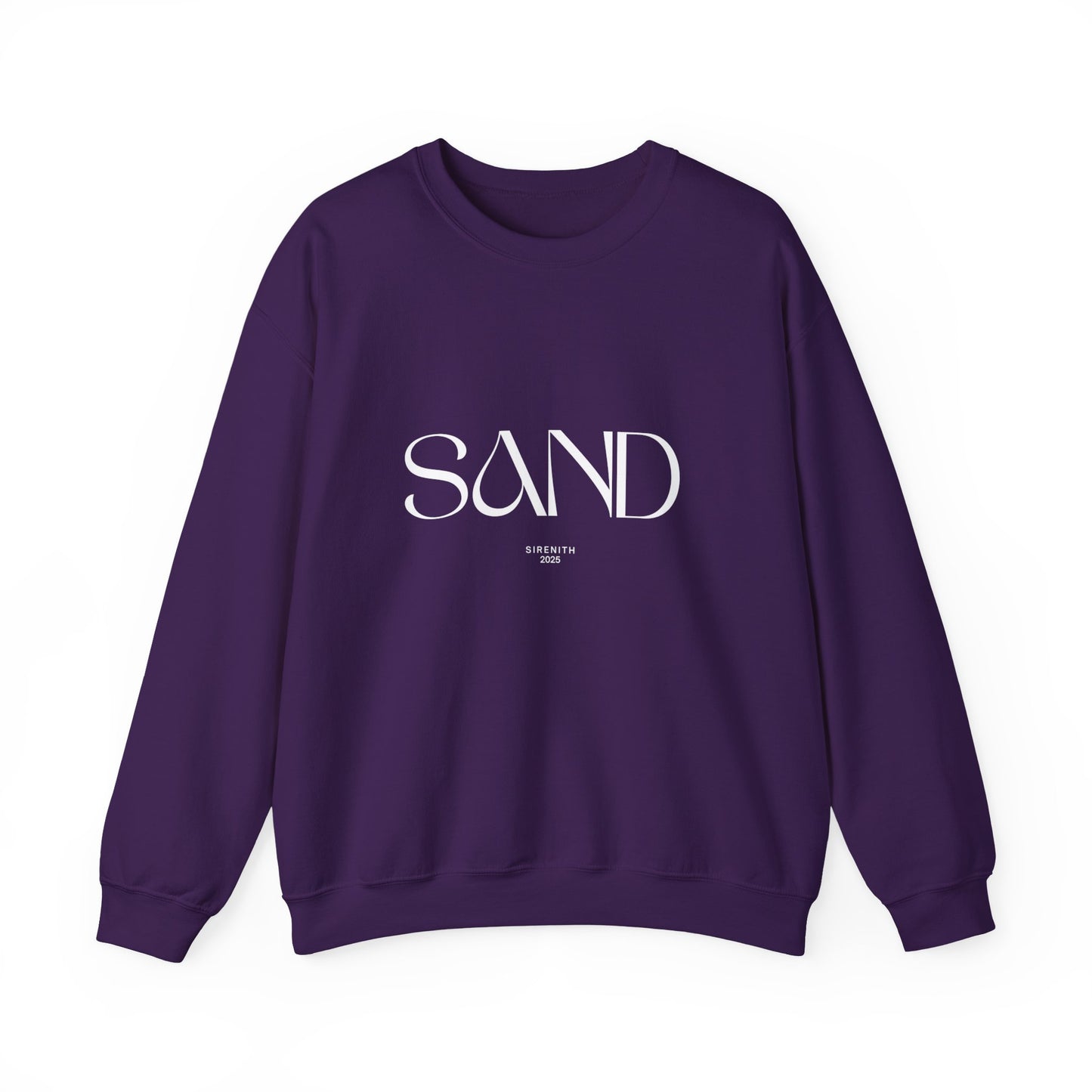 Stylish Unisex Sweatshirt with 'SAND' Design | Cozy Casual Wear, Gift for Beach Lovers, Perfect for Summer Vacations, Relaxing Days Out