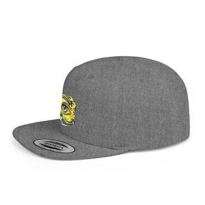 Eye-Catching Embroidered Snapback Hat | Trendy Cap, Casual Accessories, Outdoor Style, Unique Gift, Streetwear Fashion