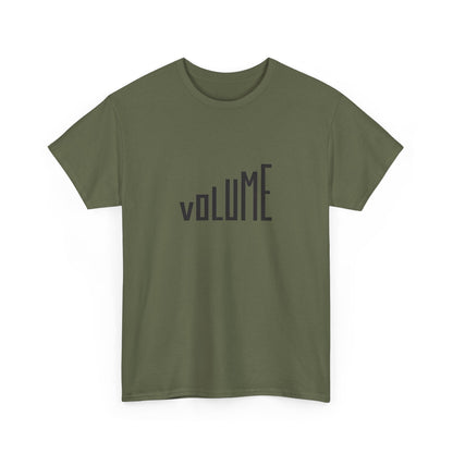 Volume Graphic Tee | Cotton T-Shirt for Music Lovers, Concerts, Gift Idea, Casual Wear, Music Festival