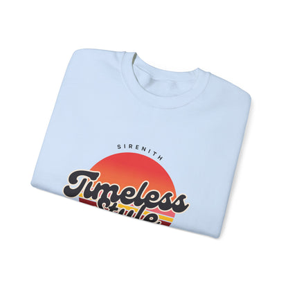 Timeless Style Crewneck Sweatshirt - Cozy Unisex Fashion for Everyday Wear, Perfect Gift, Casual Outfit, Vintage Vibes, Holiday Apparel