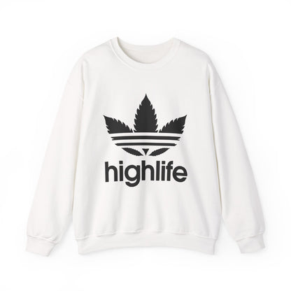 Highlife Crewneck Sweatshirt | Unisex Heavy Blend, Cozy Streetwear, Casual Outfit, Gift for Him/Her, Trendy Apparel