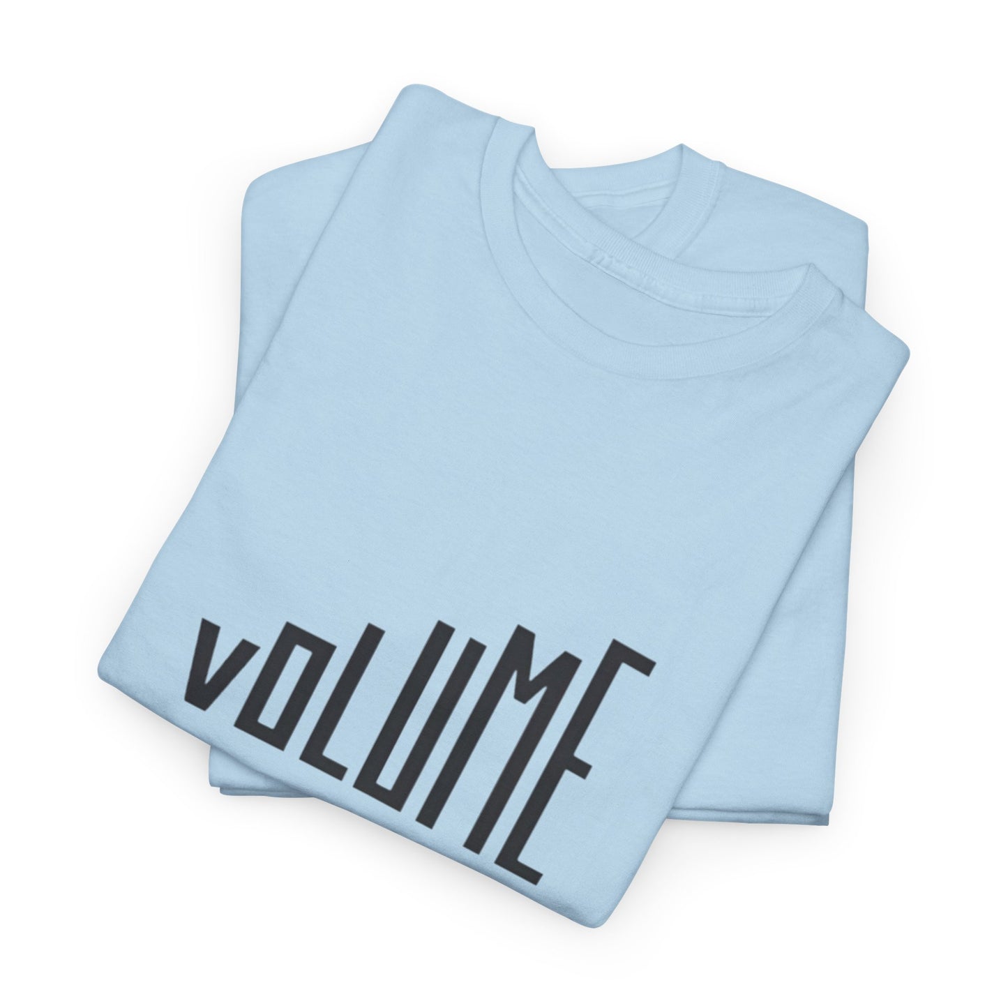 Volume Graphic Heavy Cotton Tee, Music Lover Tee, Casual Tees, Gift for Musicians, Music Festival Shirt