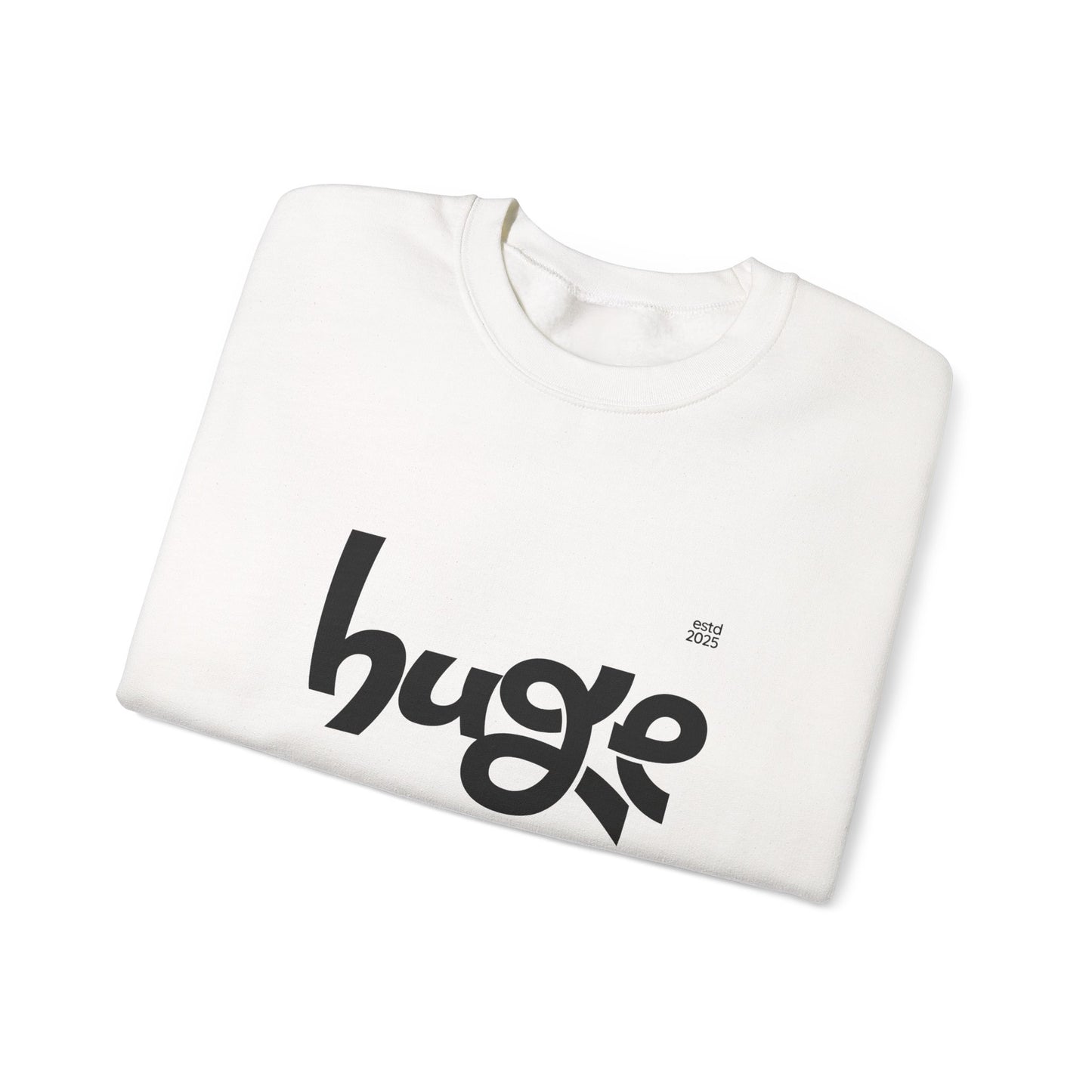 Huge Unisex Crewneck Sweatshirt | Cozy Gift for Friends, Fashion Statement, Casual Wear, Holiday Essentials, Trendy Clothing