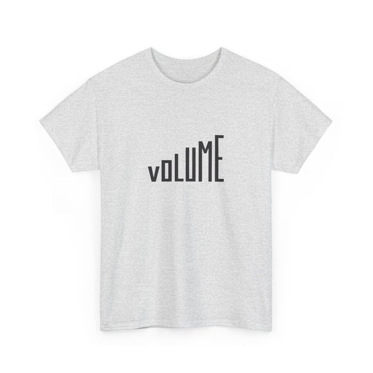 Volume Graphic Tee | Cotton T-Shirt for Music Lovers, Concerts, Gift Idea, Casual Wear, Music Festival