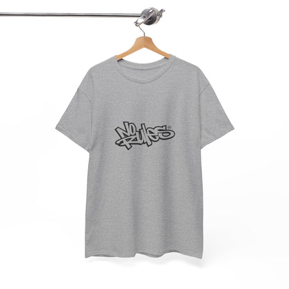 Heavy Cotton Tee with Graffiti Design, Streetwear, Casual Wear, Gift for Her, Gift for Him, Urban Fashion, Everyday Style