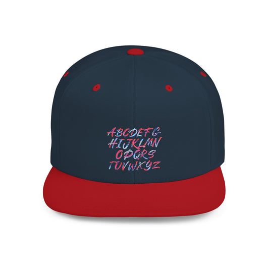 Trendy Flat Bill Snapback Hat, Casual Streetwear Cap, Hip Hop Accessory, Unisex Headwear, Perfect for Festivals and Everyday Style