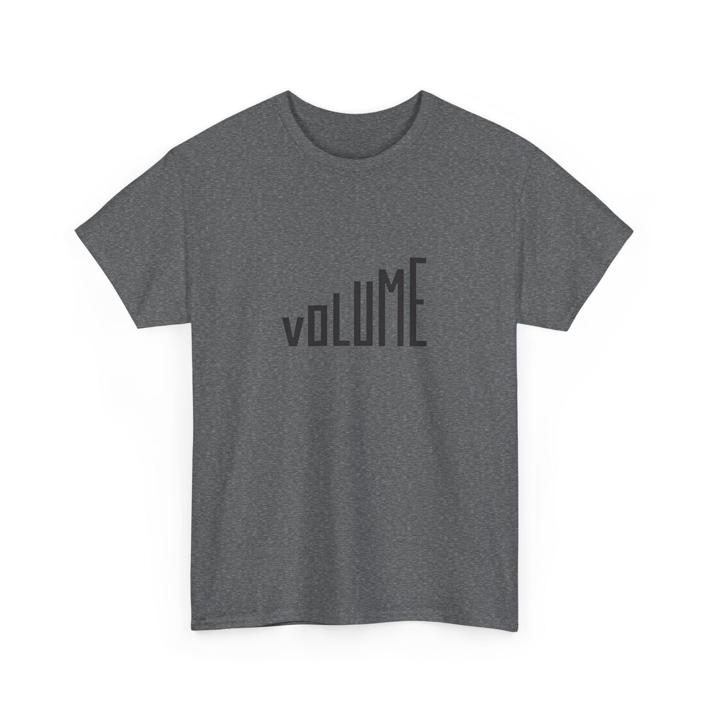 Volume Graphic Tee | Cotton T-Shirt for Music Lovers, Concerts, Gift Idea, Casual Wear, Music Festival