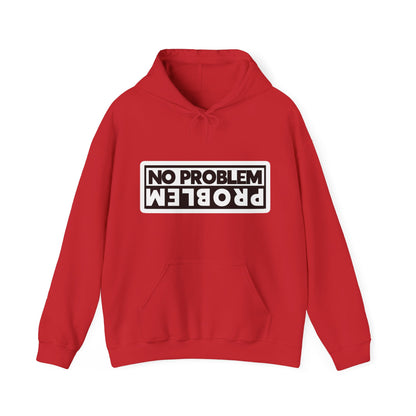 No Problem Graphic Hoodie, Unisex Cozy Sweatshirt, Casual Streetwear, Gift for Friends, Everyday Wear, Fun Fashion