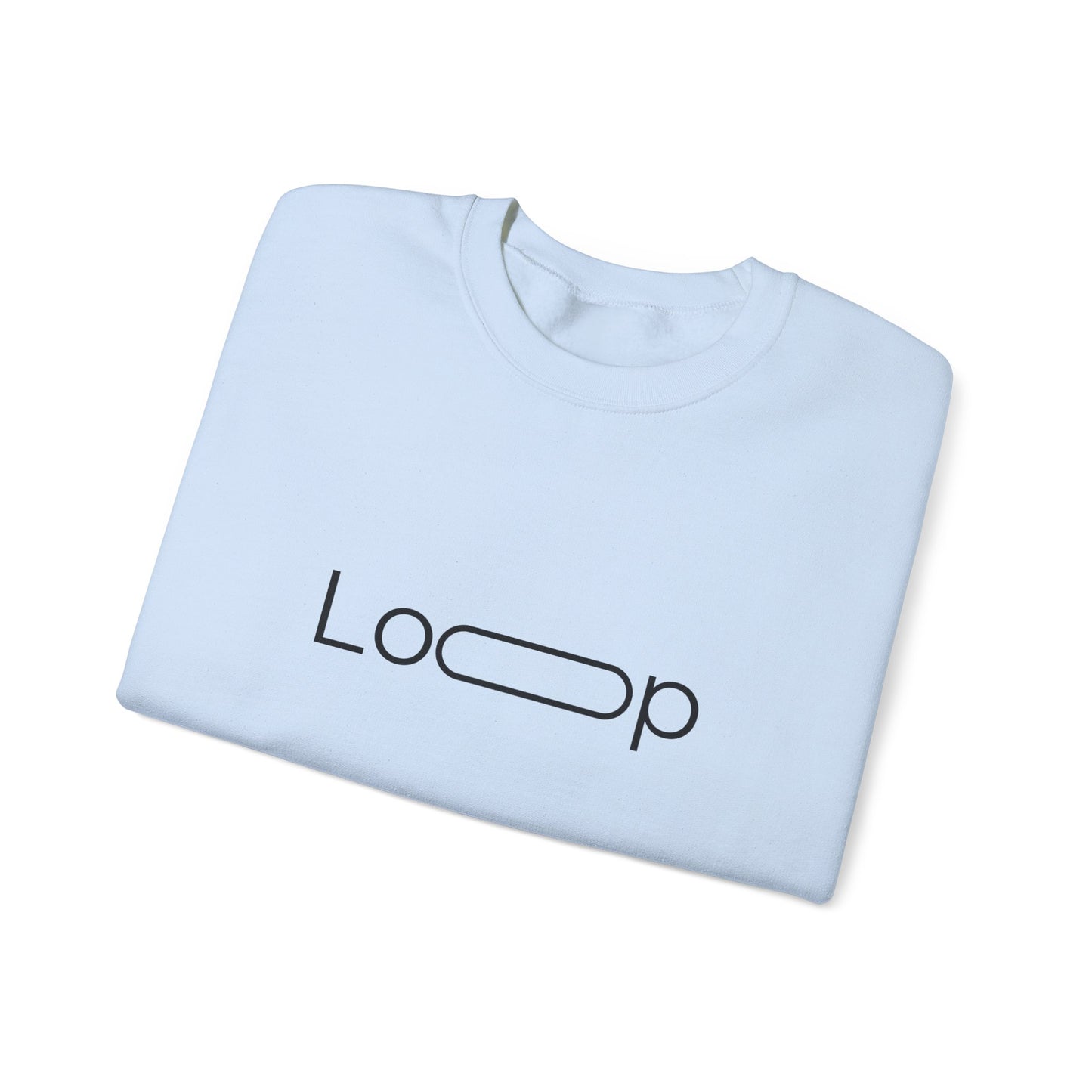 Loop Graphic Unisex Crewneck Sweatshirt | Cozy Casual Wear, Perfect Gift, Everyday Comfort, Personalized Style, Trendy and Unique