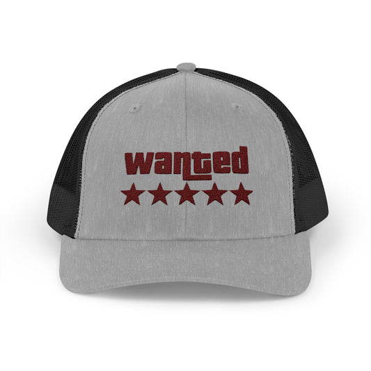 Vintage Wanted Snapback Trucker Cap, Retro Baseball Hat, Perfect for Outdoors, Gifts for Him, Stylish Fashion Accessory