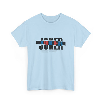 Joker Graphic Tee,  Heavy Cotton Tee, Streetwear Shirt, Casual Wear Tee, Gift for Fans, Movie Merchandise