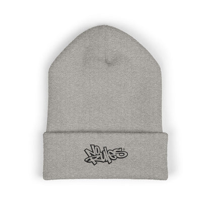 Classic Cuffed Beanie with Graffiti Art, Trendy Hat for Streetwear Lovers, Gift for Winter, Beanie for Teens, Cozy Fashion Accessory