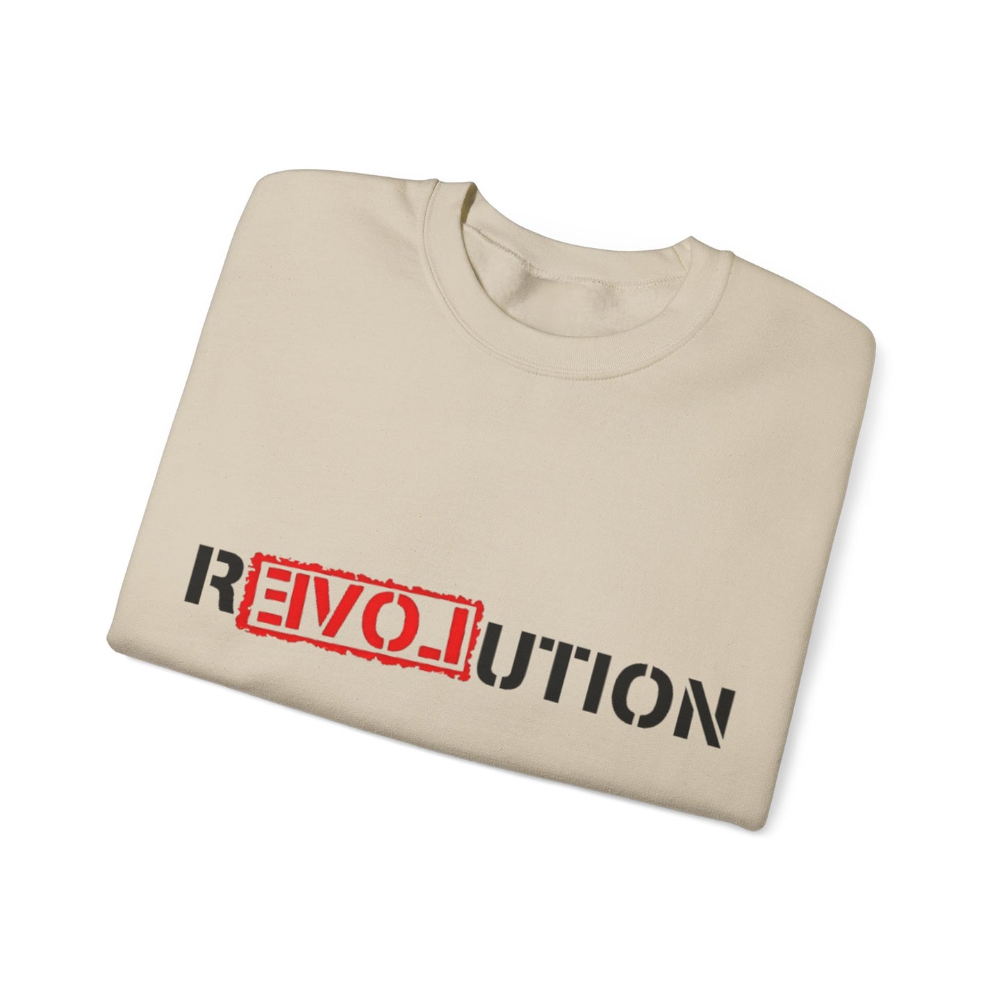 Revolutionary Crewneck Sweatshirt, Casual Wear, Gift for Activists, Trendy Fashion, Comfortable Hoodie Alternative, Everyday Style