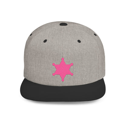Stylish Flat Bill Snapback Hat, Trendy Cap for Everyday Wear, Perfect Gift for Sports Lovers, Casual Streetwear, Fun Fashion Accessory