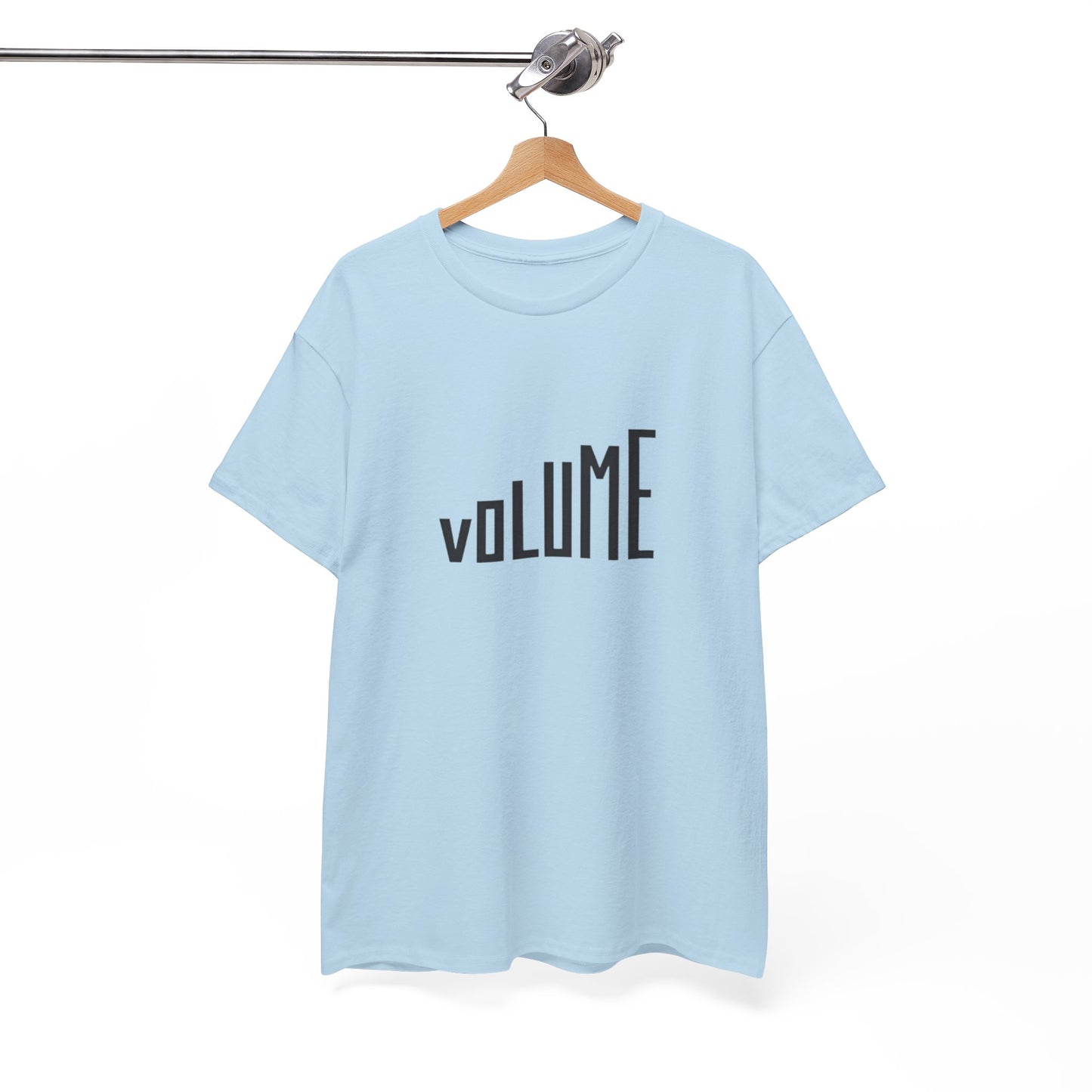 Volume Graphic Heavy Cotton Tee, Music Lover Tee, Casual Tees, Gift for Musicians, Music Festival Shirt