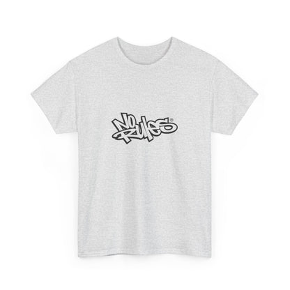 Heavy Cotton Tee with Graffiti Design, Streetwear, Casual Wear, Gift for Her, Gift for Him, Urban Fashion, Everyday Style