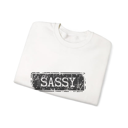 Sassy Crewneck Sweatshirt - Unisex, Funny Gift, Casual Wear, Fashion Statement, Everyday Comfort