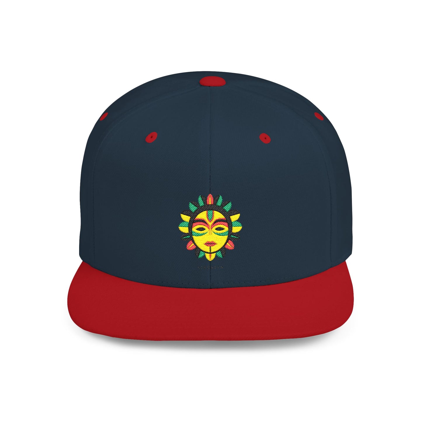 Sunshine Embroidered Flat Bill Snapback Cap - Summer Hat, Outdoor Gear, Festival Accessory, Unique Gift, Stylish Hat
