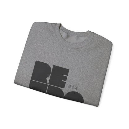 Retro Unisex Heavy Blend Crewneck Sweatshirt, Vintage Style Sweatshirt, Cozy Graphic Crew Neck, Gift for Him or Her, Stylish Casual Wear