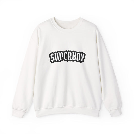 Superboy Unisex Heavy Blend Sweatshirt, Cozy Gift for Teens, Perfect for Casual Outfits, Great for Birthdays, Youth Sweatshirt, Trendy Wear