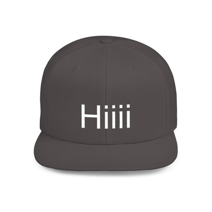 Flat Bill Snapback