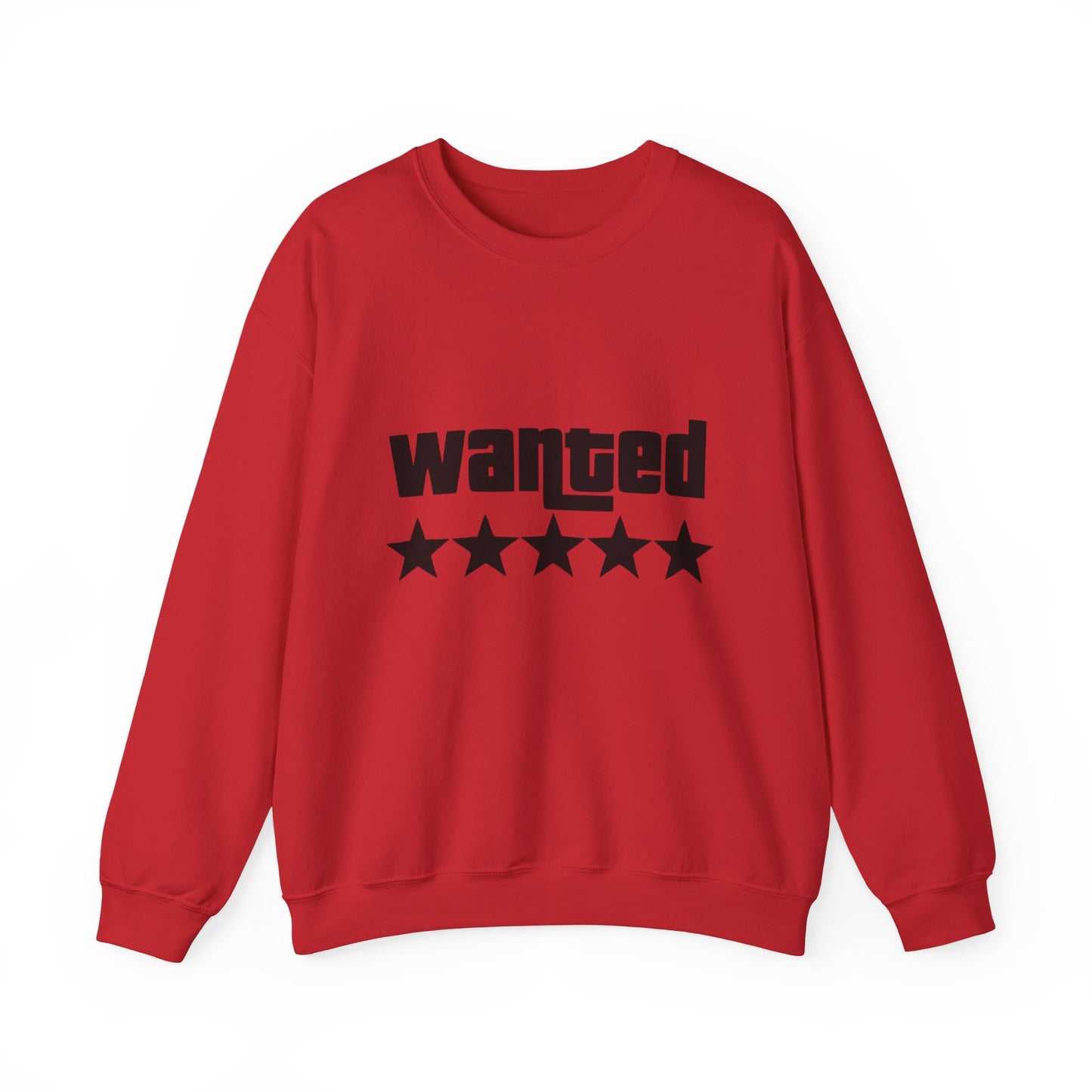 Wanted Stars Unisex Sweatshirt | Cozy Graphic Crewneck | Casual Wear, Unique Gift, Streetwear, Fashion Statement, Holiday Apparel