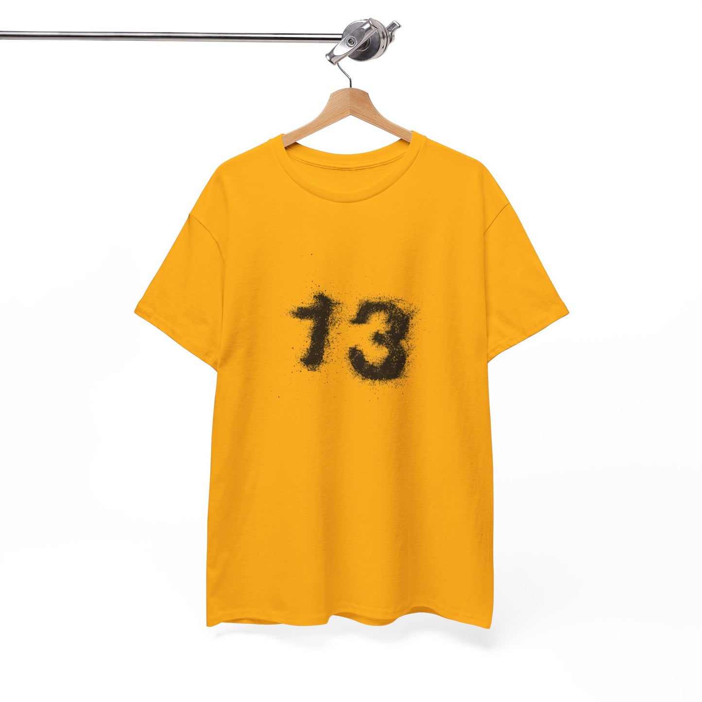 Heavy Cotton Tee with Graphic 13 - Trendy Streetwear, Casual Wear, Gift for Fans, Halloween Apparel, Unique Graphic Tee