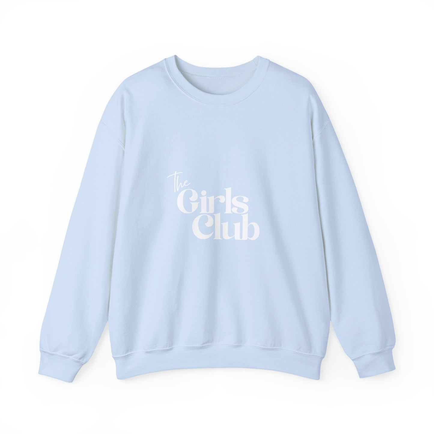The Girls Club Crewneck Sweatshirt - Cozy Unisex Fashion, Gift for Friends, Casual Wear, Group Events, Birthday Celebrations