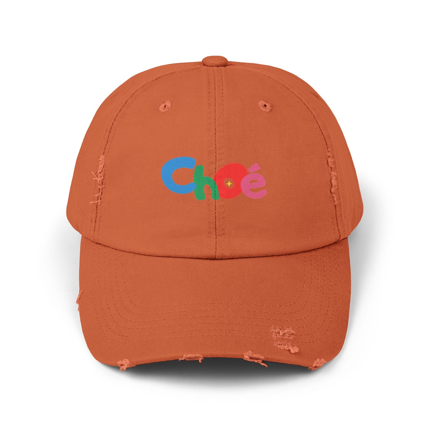 Colorful Distressed Cap for Trendy Vibes, Perfect for Casual Outings, Gifts for Friends, Summer Festivals, and Everyday Wear