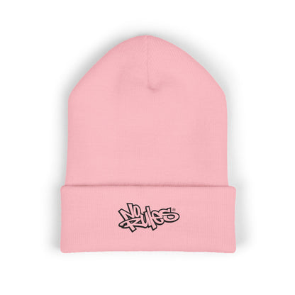 Classic Cuffed Beanie with Graffiti Art, Trendy Hat for Streetwear Lovers, Gift for Winter, Beanie for Teens, Cozy Fashion Accessory