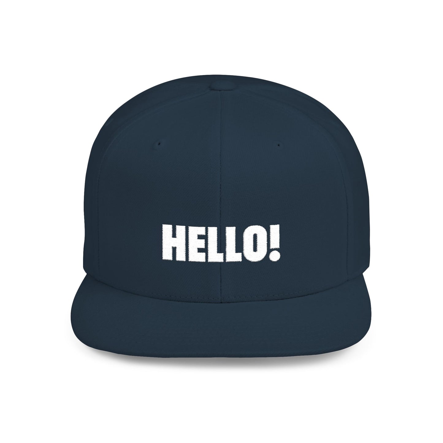 Flat Bill Snapback