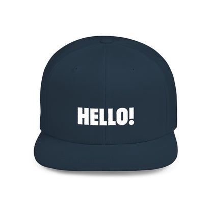 Flat Bill Snapback