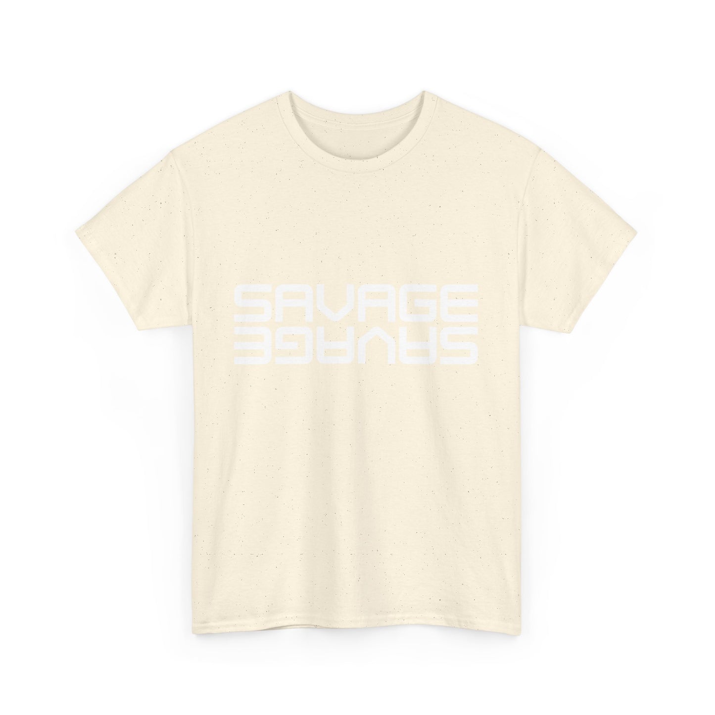 Savage Graphic Heavy Cotton Tee | Casual Streetwear, Motivational Wear, Birthday Gift, Trendy Apparel, Self-Expression T-Shirt