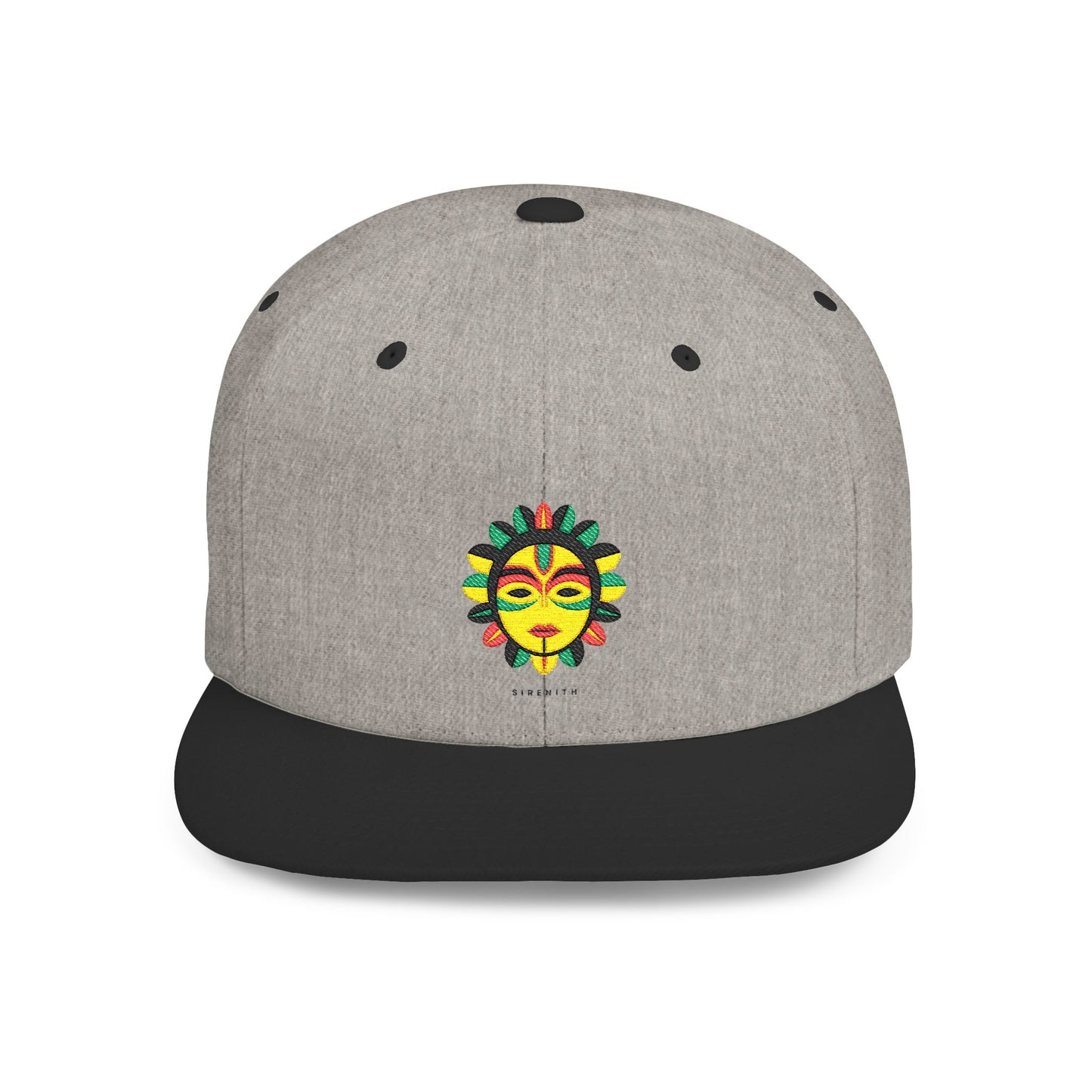 Sunshine Embroidered Flat Bill Snapback Cap - Summer Hat, Outdoor Gear, Festival Accessory, Unique Gift, Stylish Hat