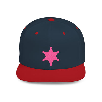 Stylish Flat Bill Snapback Hat, Trendy Cap for Everyday Wear, Perfect Gift for Sports Lovers, Casual Streetwear, Fun Fashion Accessory