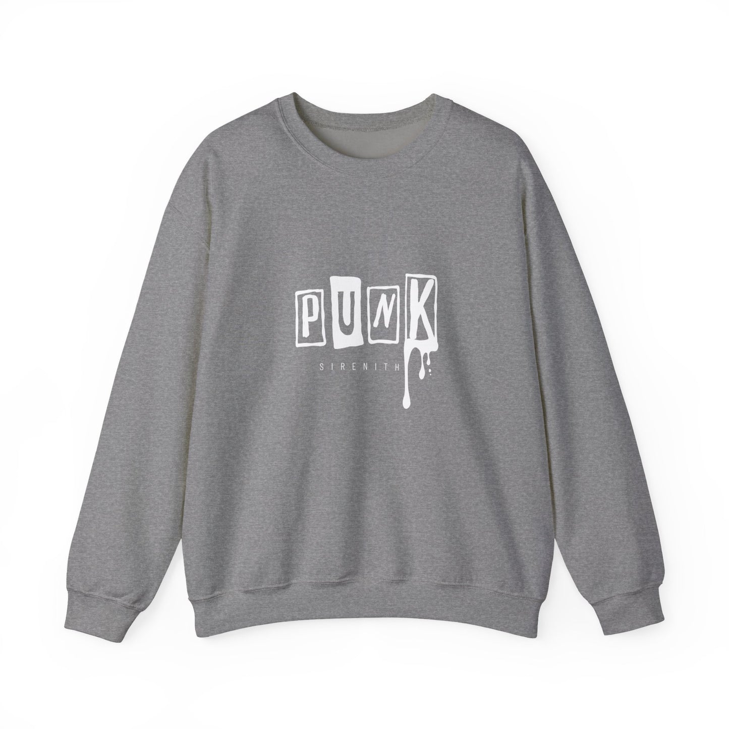 Stylish Punk Sweatshirt for Trendsetters, Casual Streetwear, Gift for Music Lovers, Cozy Unisex Apparel, Perfect for Concerts
