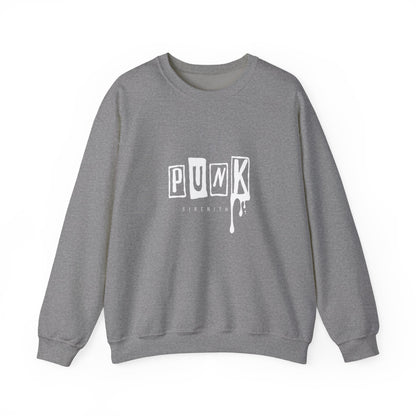Stylish Punk Sweatshirt for Trendsetters, Casual Streetwear, Gift for Music Lovers, Cozy Unisex Apparel, Perfect for Concerts
