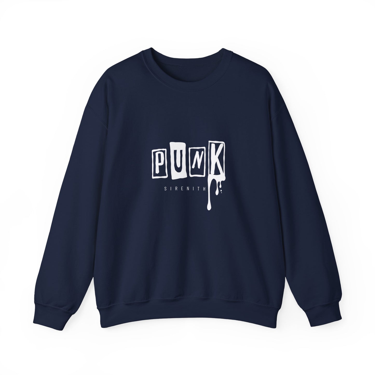 Stylish Punk Sweatshirt for Trendsetters, Casual Streetwear, Gift for Music Lovers, Cozy Unisex Apparel, Perfect for Concerts