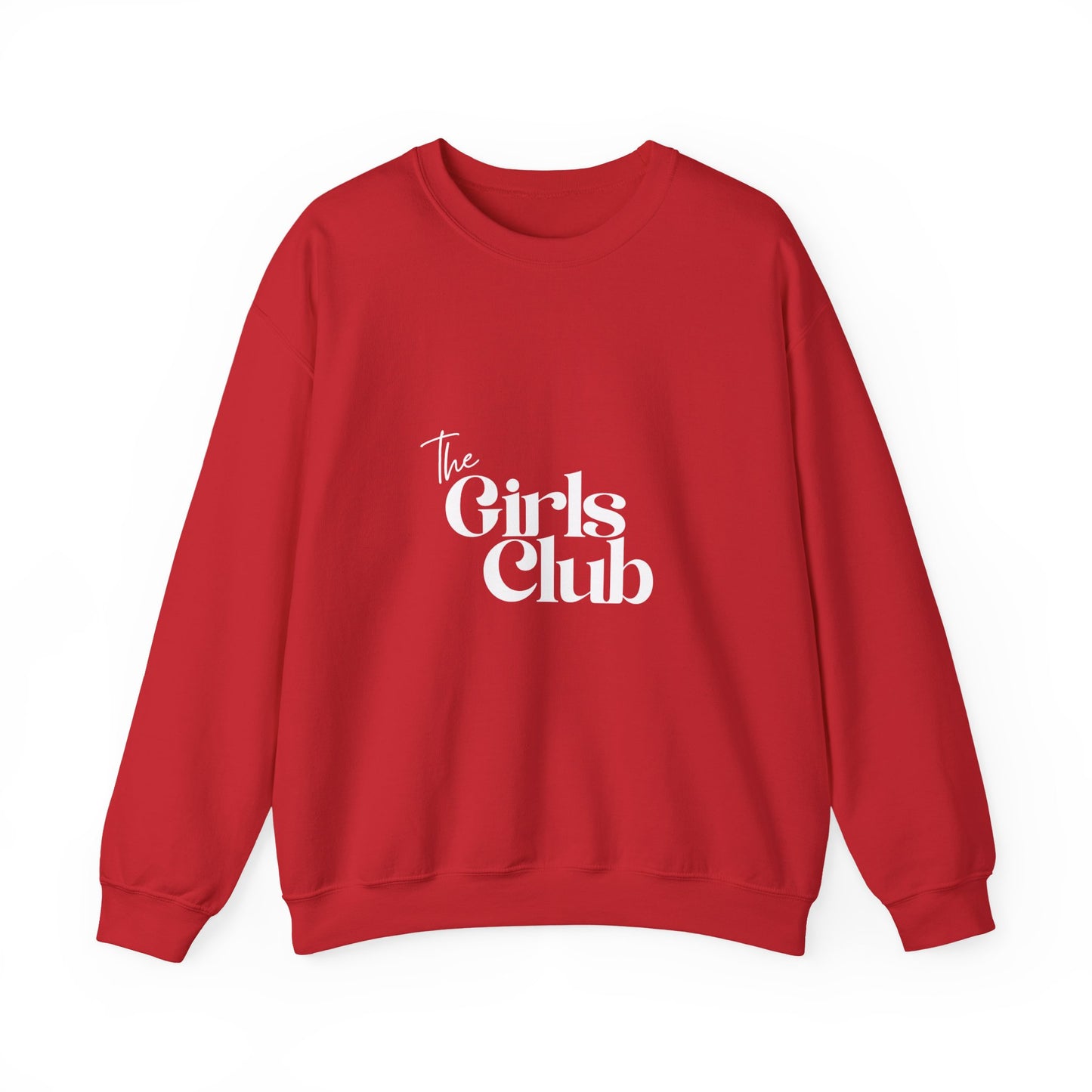 The Girls Club Crewneck Sweatshirt - Cozy Unisex Fashion, Gift for Friends, Casual Wear, Group Events, Birthday Celebrations